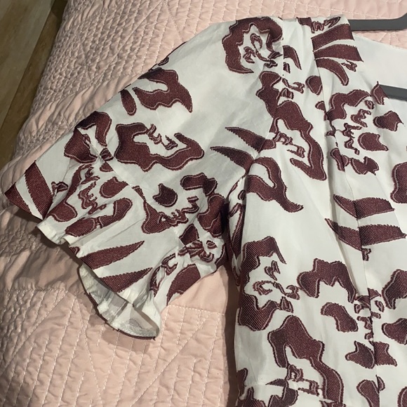 Rebbeca Taylor Designer Amea Floral ruffle Woman’s dress - Picture 7 of 13